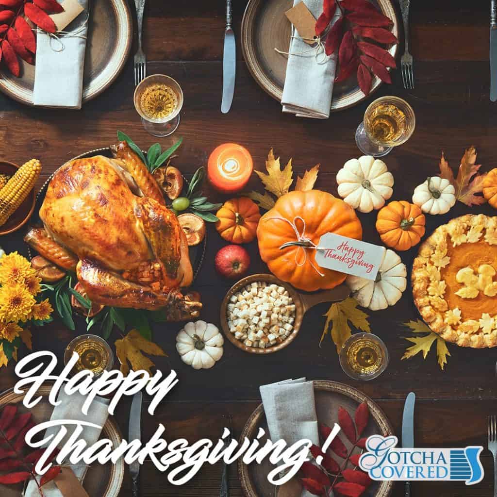 To all our friends and family in the US, Happy Thanksgiving!